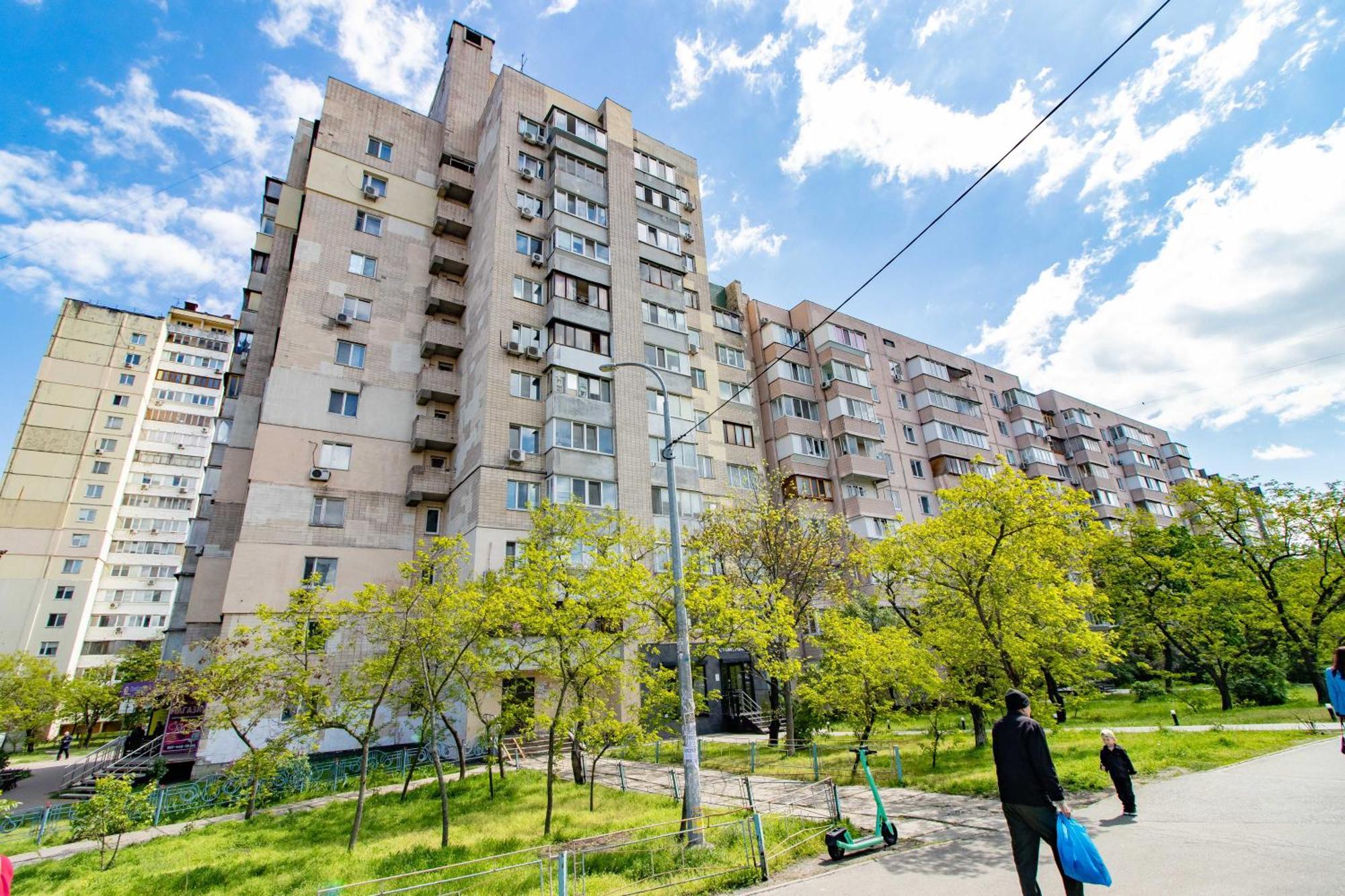Kvartirkoff Na Obolonskom 40 Kiev Bagian luar foto